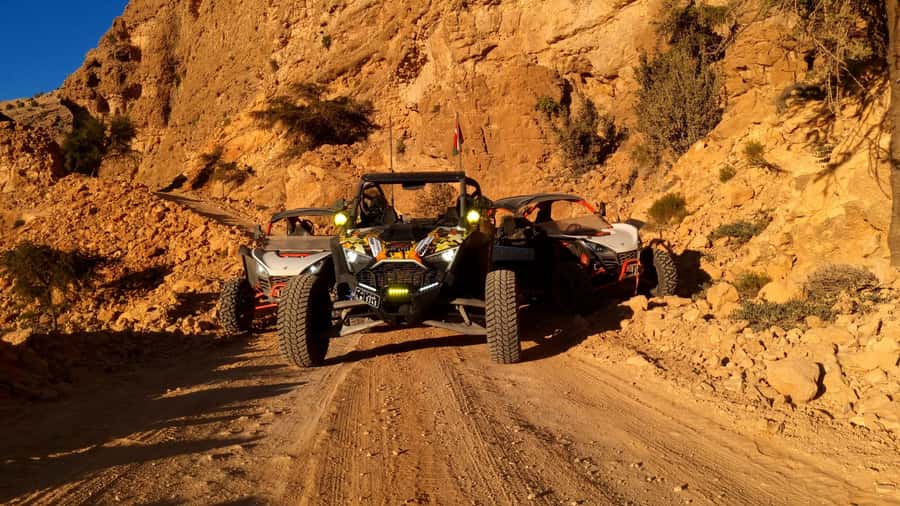 2-Day Self-Drive UTV Expedition: Muscat, Mountains & Wadis - Day one: River crossings and the climb to Jabal Abyad