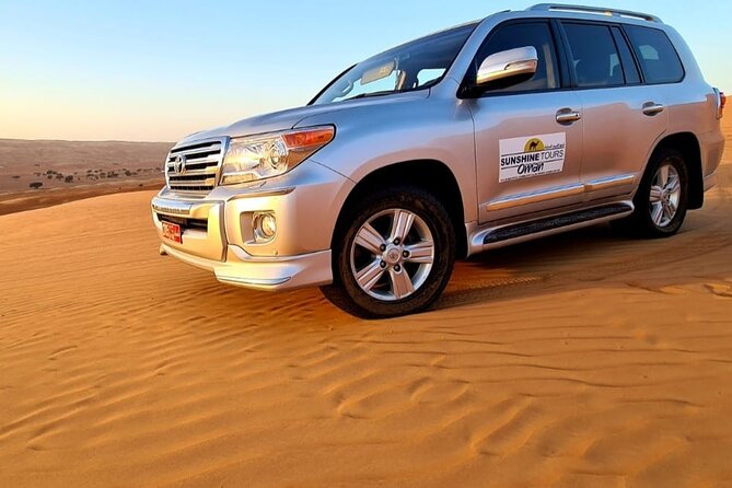 2 days and 1 night Private Tour in Wadi Shab to Wahiba Sands Desert - Fins Beach and Wadi Tiwi add variety