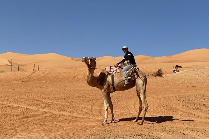 7-8 Hours Private Desert Adventure Trip with Activities - From Muscat to Wadi Fanja at 8:30 am
