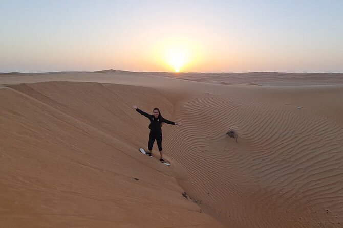 7-8 Hours Private Desert Adventure Trip with Activities - Sandboarding without snow