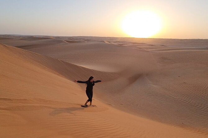 7-8 Hours Private Desert Adventure Trip with Activities - Lunch, water, and the return to Muscat