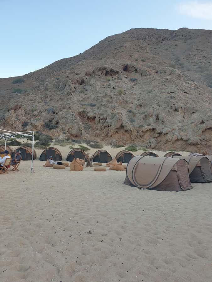 Camping to the Daymaniyat Islands with an overnight stay - Reaching the islands from Seeb Port