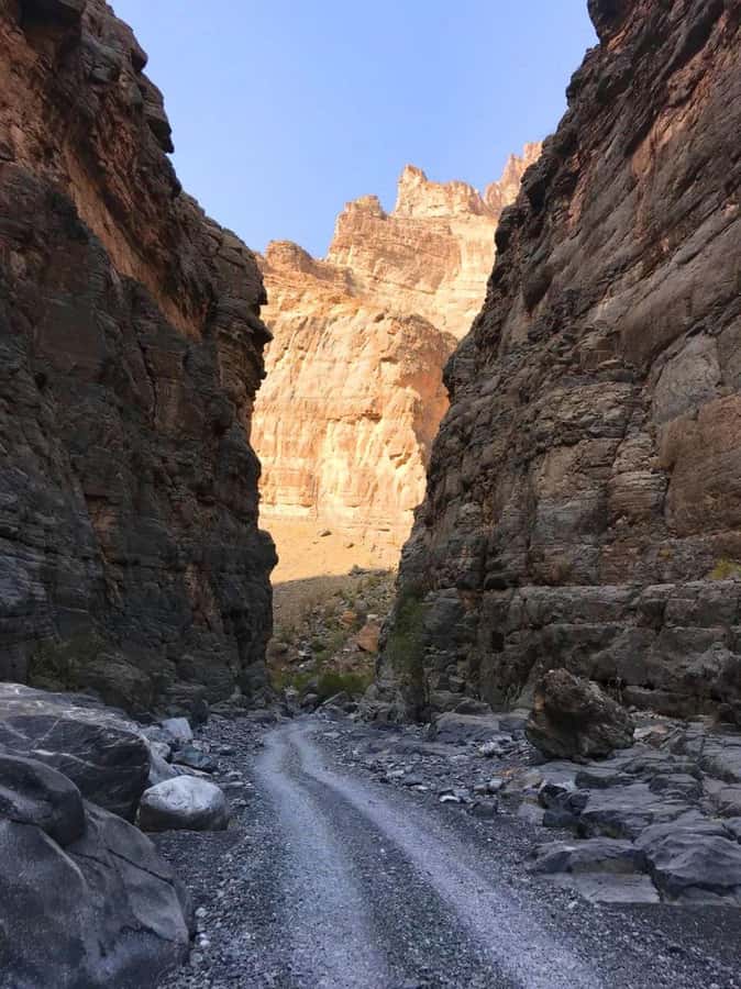 Day Trip to Jabal Shams, Wadi Nakhar, Misfat Al Abriyeen - Misfat Al Abriyeen and its falaj channels