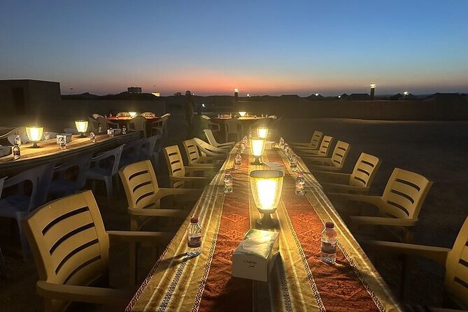 Desert Overnight in Private Bedouin Tent - Sunset over Oman’s tallest dunes