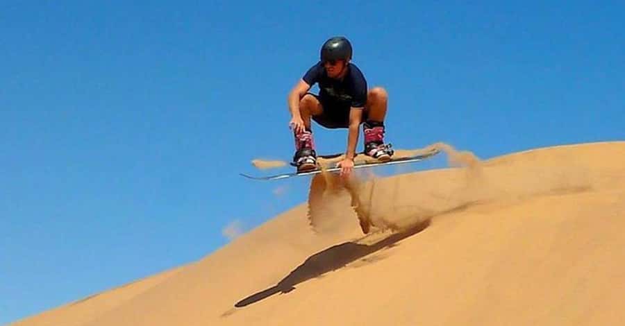 Desert Safari - Private 4WD car - Forty-five minutes of dune bashing