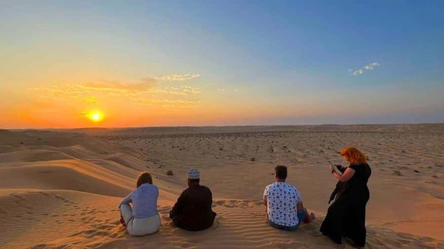 Desert Safari - Sunset - In the Empty Quarter Desert - Key points to know before you book