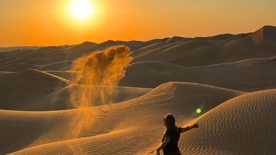 Desert Safari - Sunset - In the Empty Quarter Desert - Wadi Dawka and Dhofar’s frankincense trees