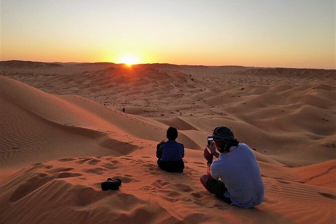 Desert Sunset Magic – Salalah Empty Quarter Experience - Climbing through the Qara Mountains