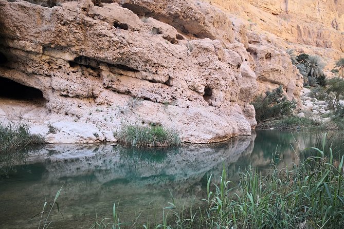 East Coast and Wadi Shab tour - Bimmah Sinkhole finishes the route with clear water