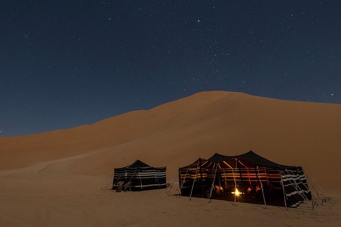 Empty Quarter and Lost City Overnight Camping Tour - Reaching Al Hashman and the tall dunes