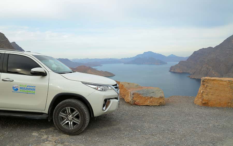 From Dubai: Musandam Khasab Tour with Boat Trip and Safari - Khor Sham by dhow: Musandam’s best scenery is on the water