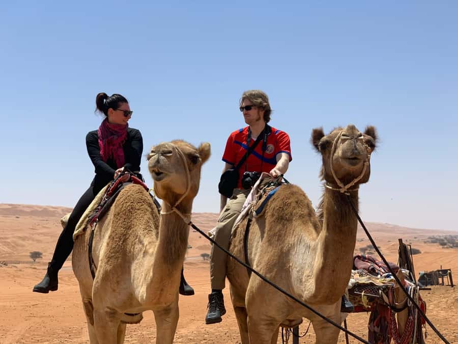 From Muscat: Desert and Wadi Bani Khalid Oasis Full-Day Tour - A camel ride for 3 OMR