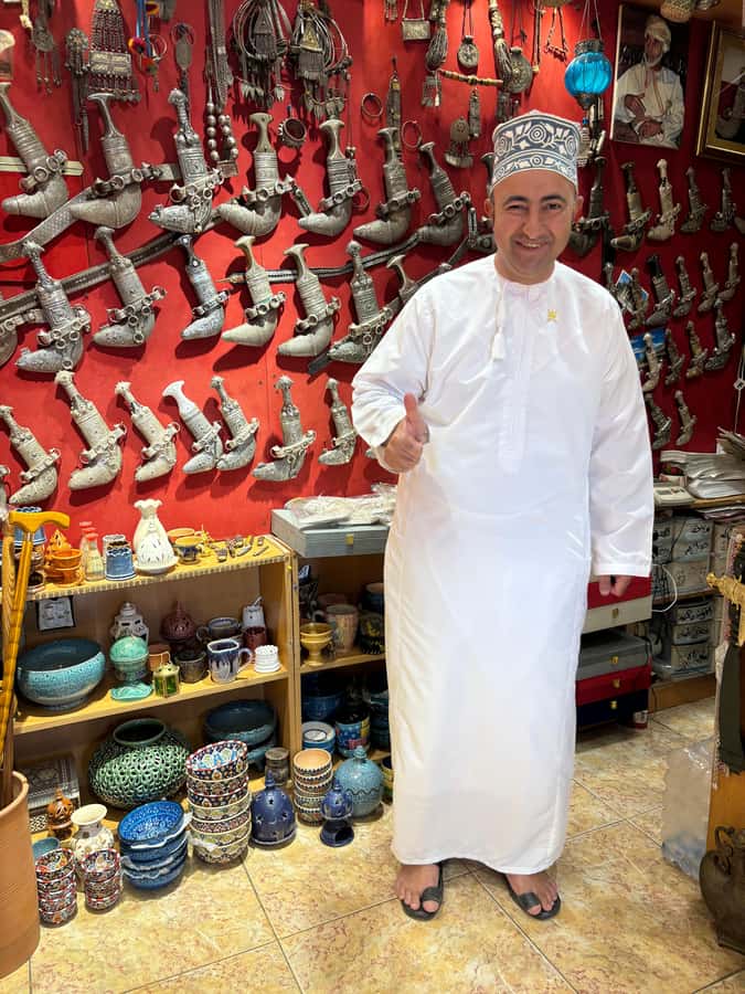 From Muscat: Nizwa & Al Hamra with Jebel Shams Night Stay - Following the falaj through Misfah al Abriyeen