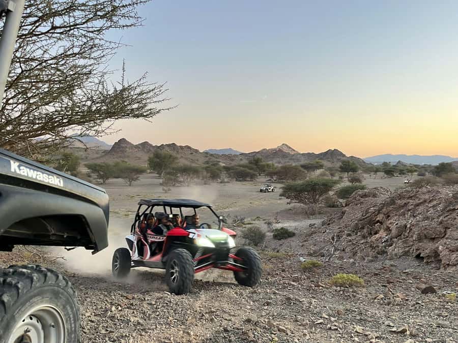 From Muscat: Self-Drive ATV Adventure in Wadi Al Rak - The first ride through rough terrain