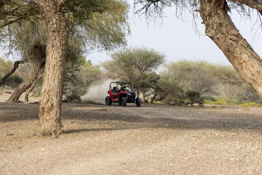 From Muscat: Self-Drive ATV Adventure in Wadi Al Rak - Hilltops, open views, and the sunset pause