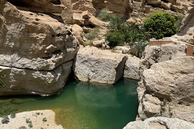 From Muscat Wadi Shab and Bimmah Sinkhole Tour - What the $120 price really covers