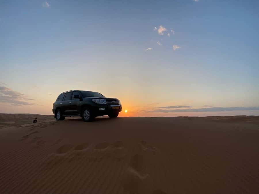 From Muscat: Wahiba Sands Sunset with Desert Camp Dinner - Leaving Muscat around noon