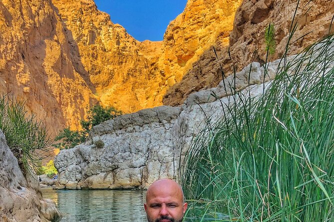 Full-Day Private Guided Wadi Shab and Bimmah Sink Hole Tour - Bimmah Sinkhole and the Devil’s Eye