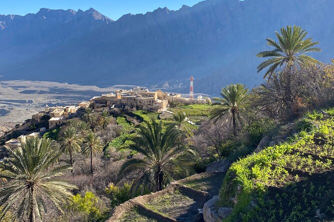 Full Day Tour from Wakan to Jebel Akhdar Trekking - Wakan Village at 2,000 meters