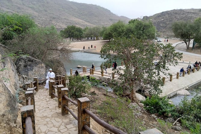 Half day tour Splendours of the East :Salalah Tours - Ain Razat, a spring below the Qara Mountains