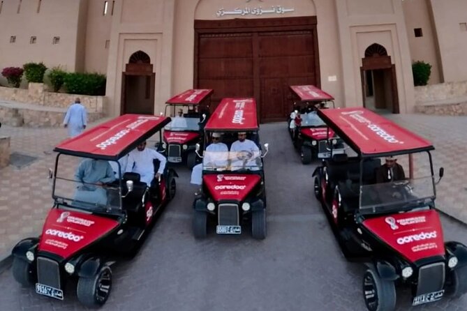 Heritage private Tour by classic carts - Seeing the Al Aqr Wall and old irrigation channels