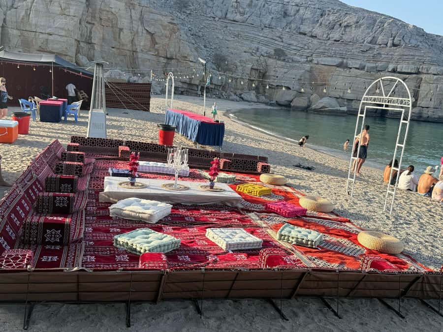 Khasab: Beach Camping with Full Day Cruise with full board - Cruising Musandam’s fjords by dhow