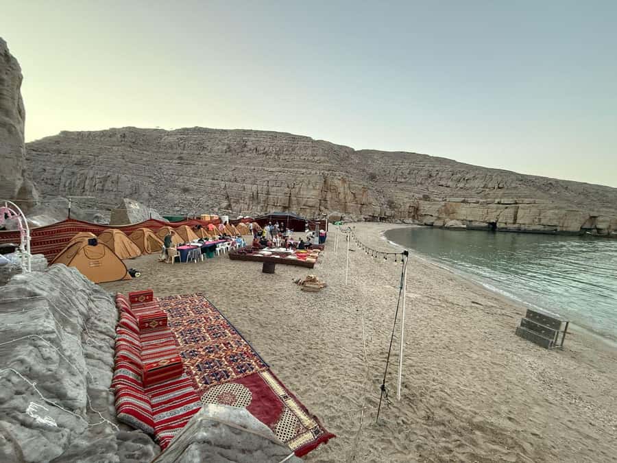 Khasab: Beach Camping with Full Day Cruise with full board - What the $162 price really covers