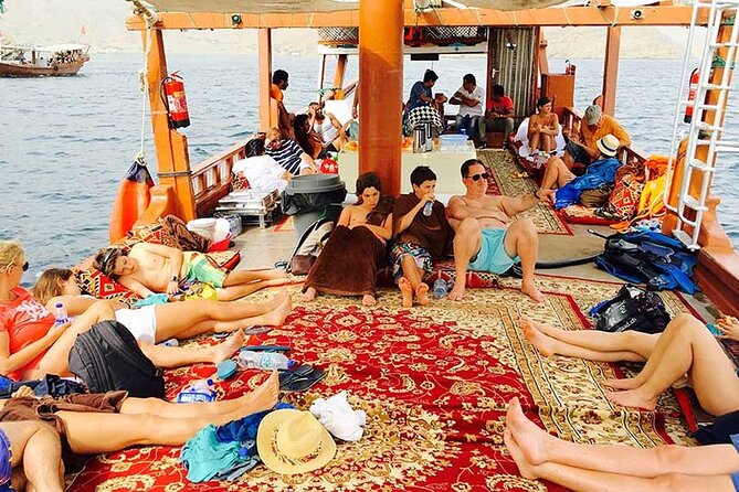 Khasab Dhow cruise-Half day with summing, dolphin watching - Setting out from Khasab Port