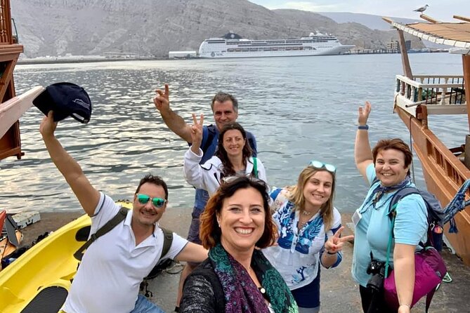 Khasab Dhow cruise-Half day with summing, dolphin watching - Fruit, coffee, tea, and simple Omani hospitality