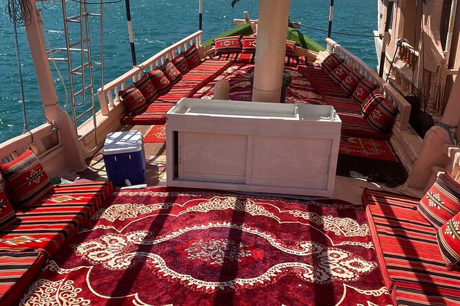 Khasab Dhow Cruise To Musandam Fjords With Lunch Onboard - Two Swimming and Snorkeling Stops