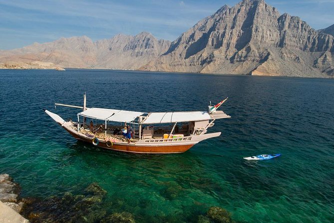 Khasab Dhow Cruise To Musandam Fjords With Lunch Onboard - The Crew and Guide Service