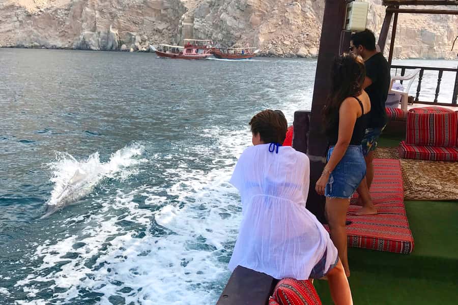 Khasab: Dolphin Watching Day Tour with Snorkeling & Lunch - Passing Sham village on the return