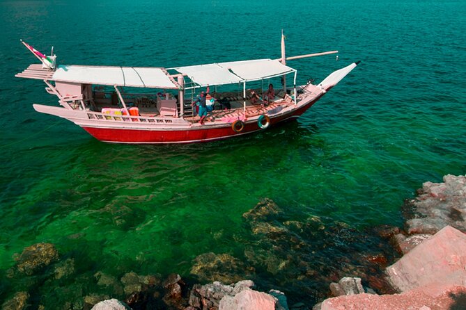 Khasab Full Day Dhow Cruise With Enjoying Snorkeling, Lunch & Dolphin Watching - Telegraph Island and the 1864 cable