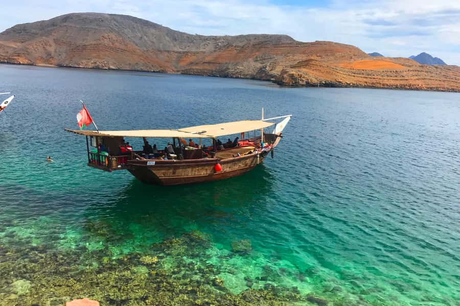 Khasab: Khor Sham Half-Day Cruise with Snorkeling & Dolphins - Telegraph Island and the 40-minute water stop