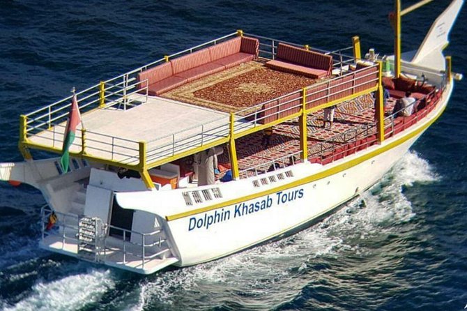 Khasab Musandam Full day dhow cruise - Telegraph Island and Seebi Island swim stops