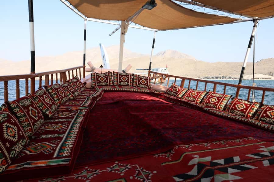 Khasab: Overnight Cruise on Traditional Dhow for 24 hours - Dinner beneath the stars, then a night aboard