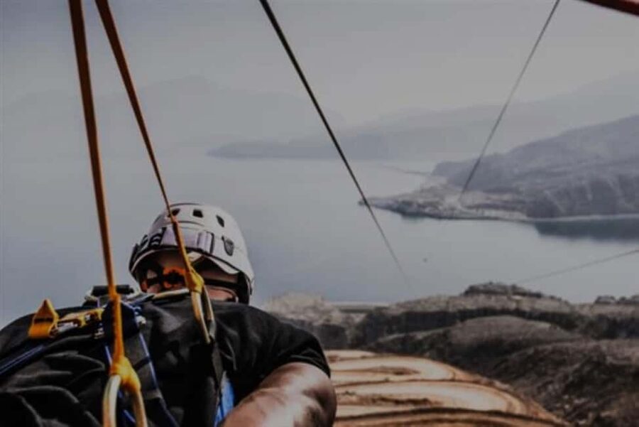 Musandam Zipline - The 1,800-meter ride above Musandam