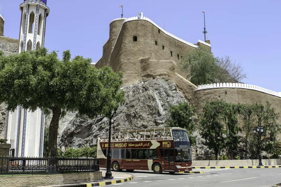 Muscat: Big Bus Hop-On Hop-Off Sightseeing Tour - Forts, palace walls, and Muscat’s old center