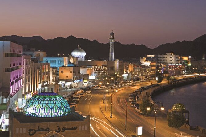 Muscat by Night with Local Dinner from Muscat - Dinner: fish promised, Turkish food reported