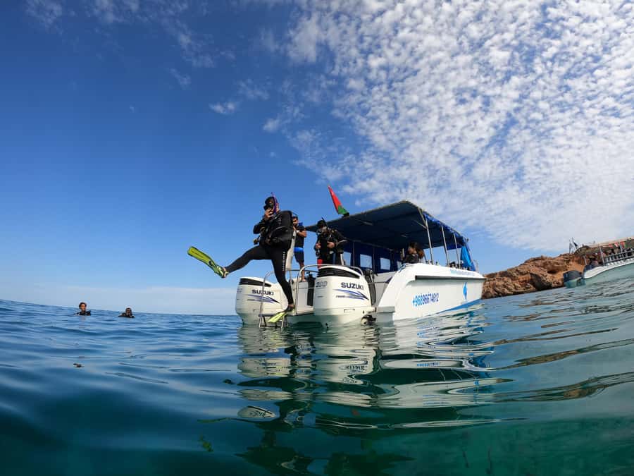 Muscat: Daymaniyat Island Scuba Dive 2 locations + BBQ Lunch - Starting at MolaMola’s Al Mouj Marina base