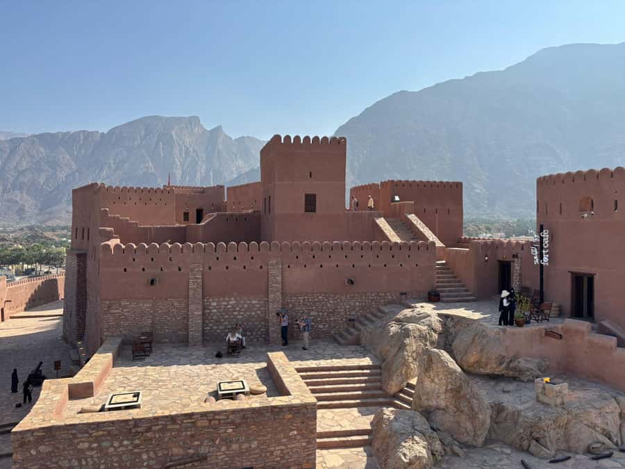 Muscat: full day tour to Nakhal, Rustaq and hot springs - Ain Al Thawra hot spring and the famous fish nibble