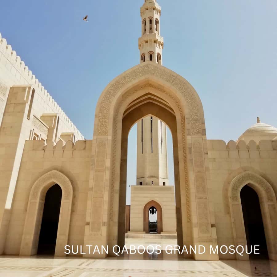 Muscat: Half-Day City Tour - Sultan Qaboos Grand Mosque: start with the big sight