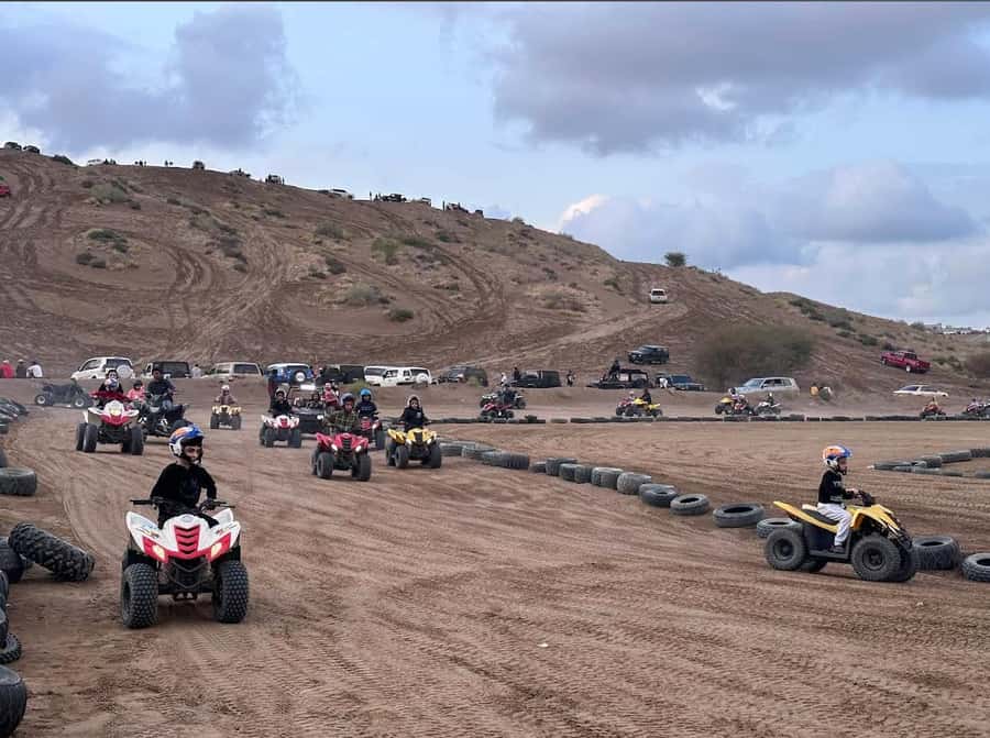 Muscat:Optional Quad Bike with Sunset Watching, Pickup&BBQ - What the included BBQ is really worth