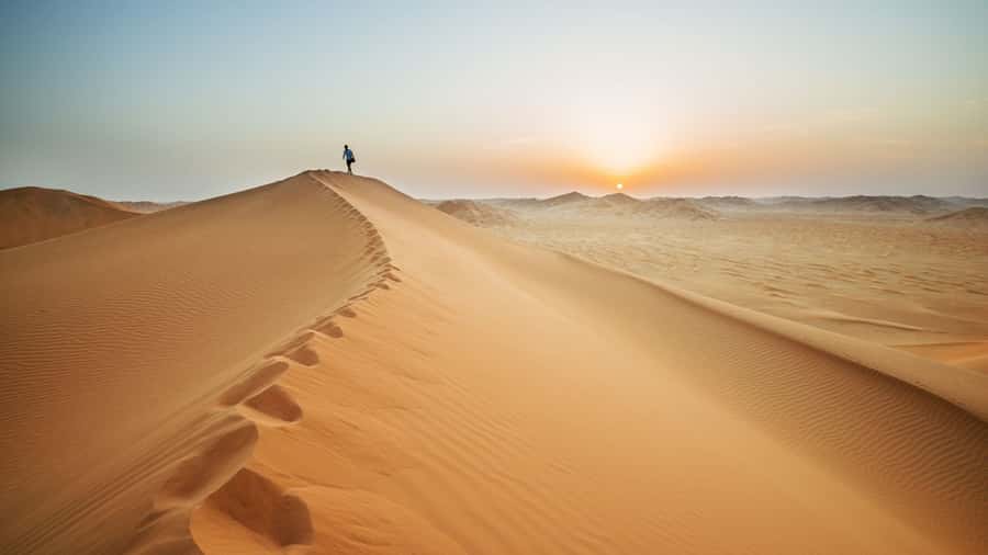 Muscat: Private 4-Wheel-Drive Desert Safari Trip - Fanjah gives you the first photo stop