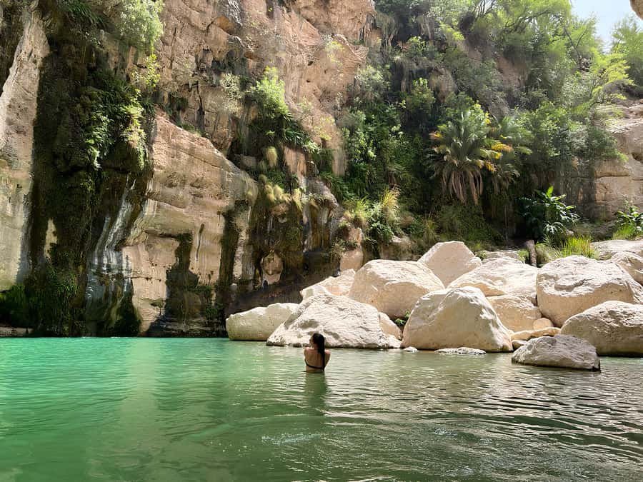 Muscat: Wadi Mibam Private Full Day Tour by 4x4 car - The 4x4 ride through Wadi Tiwi