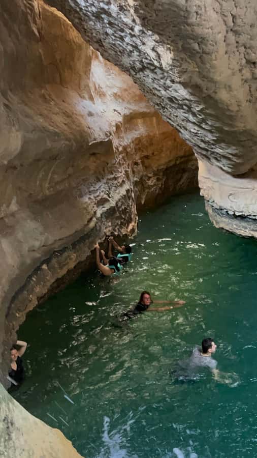 Muscat: Wadi Shab, Romantic Cave and Sinkhole Full-day Trip - The Muscat pickup and two-hour road trip
