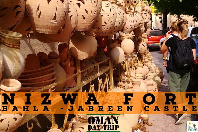 Nizwa Fort & Live cattle market only Friday -Bahla-Jabreen Castle -Full day Tour - Nizwa Fort and the story of the Sumail Gap