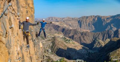 Jebel Shams Balcony Walk and Via Ferrata Adventure
