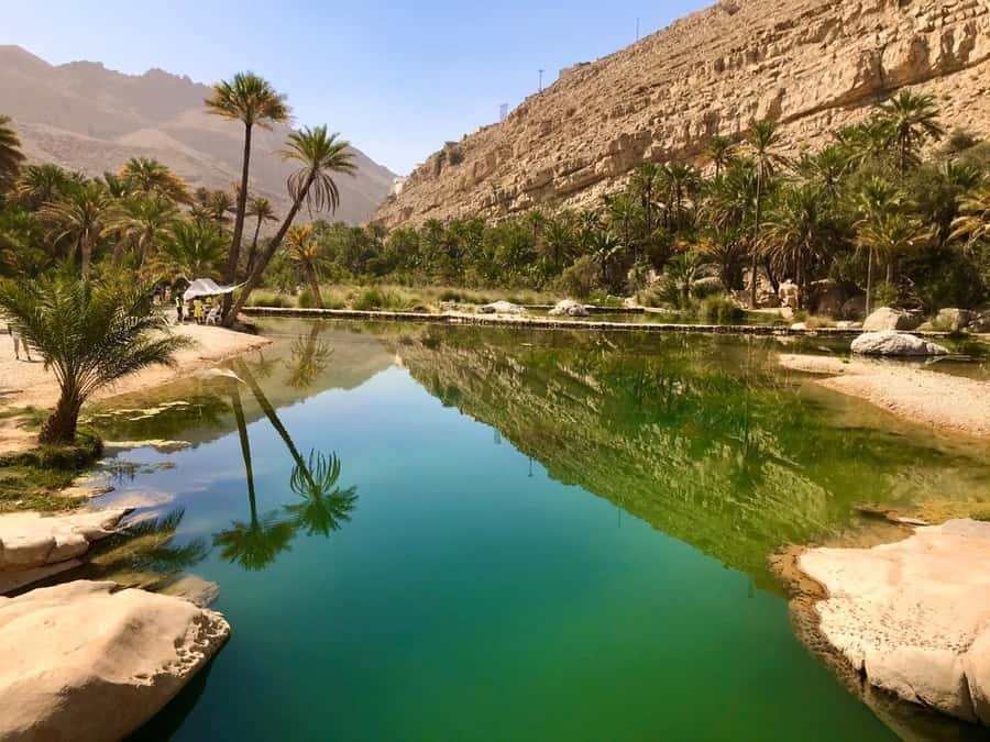 Oman: Wahiba Desert Sunset & Wadi Bani khalid Full Day+Lunch - What the $204 price includes