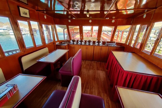 Omani Traditional Dhow Cruise: Sunset and Muscat Coastal View - Mirani Fort and the edge of Old Muscat